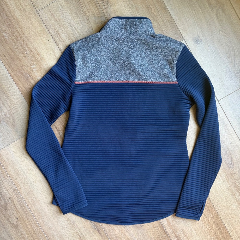 NFL Small Team Apparel Chicago Bears TX3 Warm Full Zip Jacket Navy Gray Womens - Picture 8 of 8